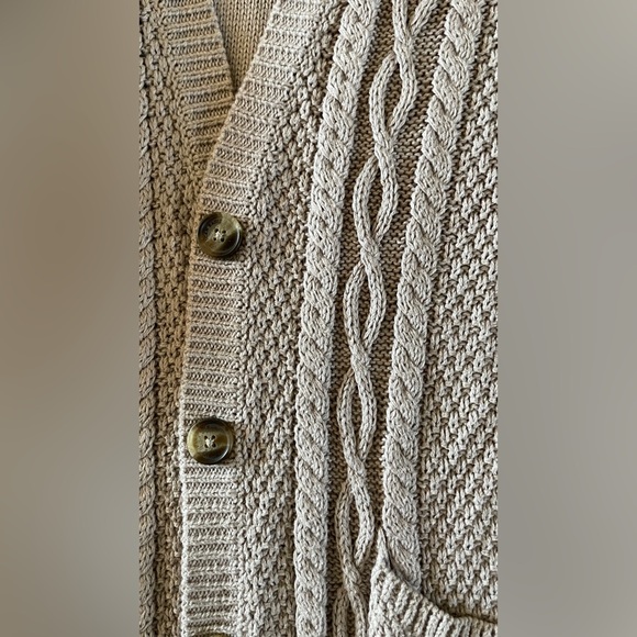 AE Cozy Cable-Knit Cardigan - Picture 5 of 6